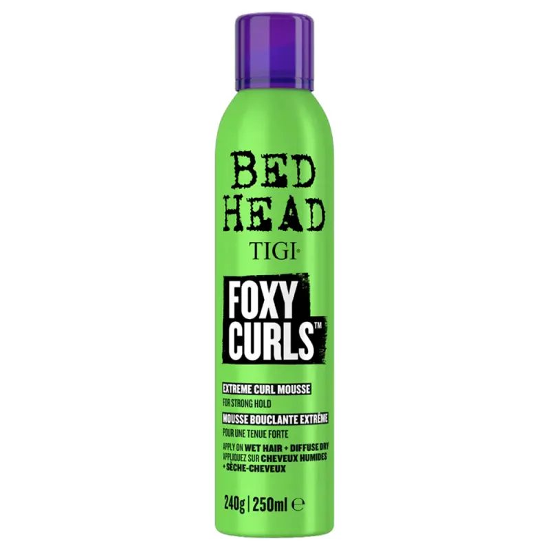 TIGI Bed Head Foxy Curls Erős tartást adó göndörítő hab 250 ml TIGI Bed Head Foxy Curls Erős tartást adó göndörítő hab 250 ml