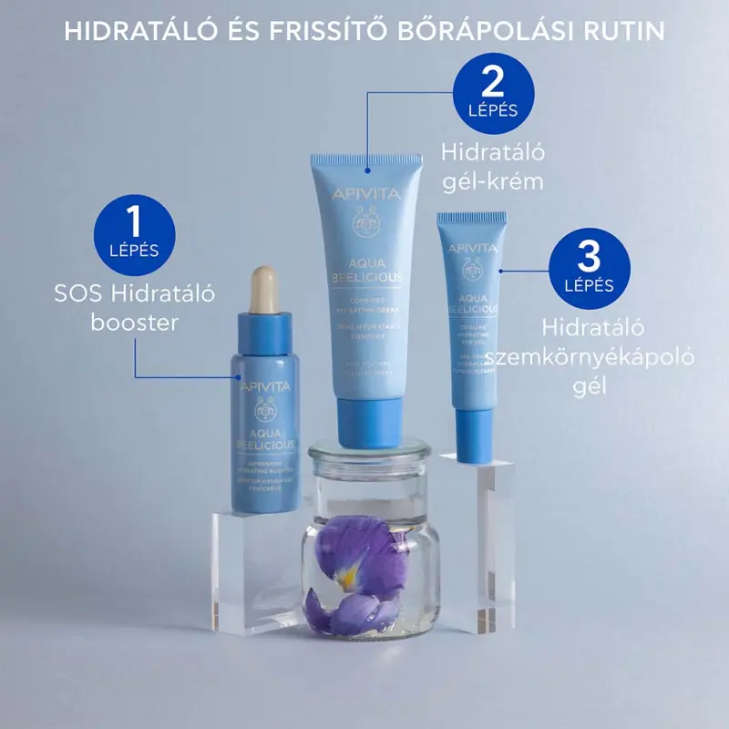 AQUA BEELICIOUS Hidratáló krém rich normál/száraz bőrre (40 ml)