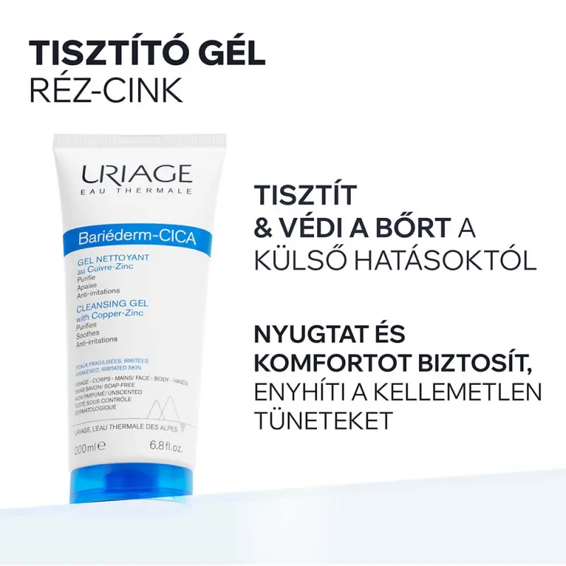 BARIÉDERM CICA CU-ZN+ Mosakodógél 200 ml