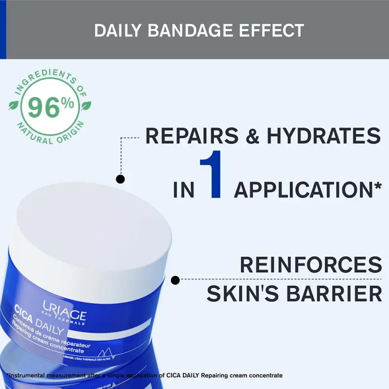 Bariéderm CICA DAILY Regeneráló arcápoló koncentrátum krém UTÁNTÖLTŐ 50 ml