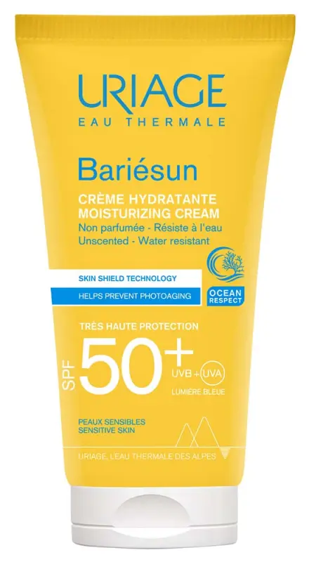 Uriage BARIÉSUN Illatmentes arckrém SPF 50+ (50 ml)