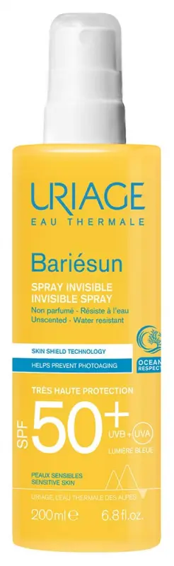 Uriage BARIÉSUN Spray illatmentes SPF 50+ (200 ml)