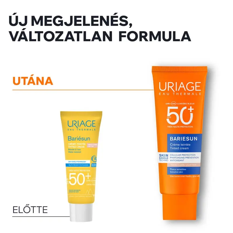 BARIÉSUN Színezett arckrém (világos) SPF 50+ (50 ml)