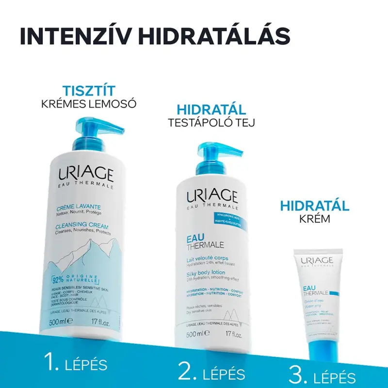 CRÉME LAVANTE tápláló krém-tusfürdő 1000 ml