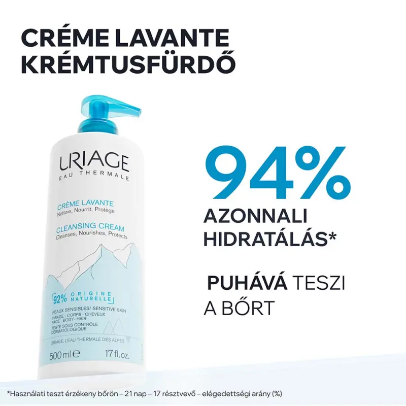 CRÉME LAVANTE tápláló krém-tusfürdő 500 ml