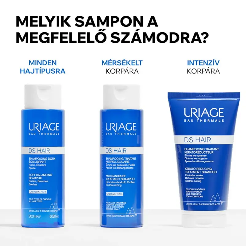 D.S. HAIR Intenzív sampon erősen korpás fejbőrre 150 ml