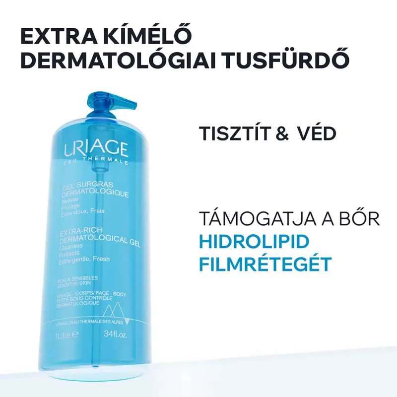 GEL SURGRAS DERMATOLOGIQUE tusfürdő száraz bőrre 1000 ml