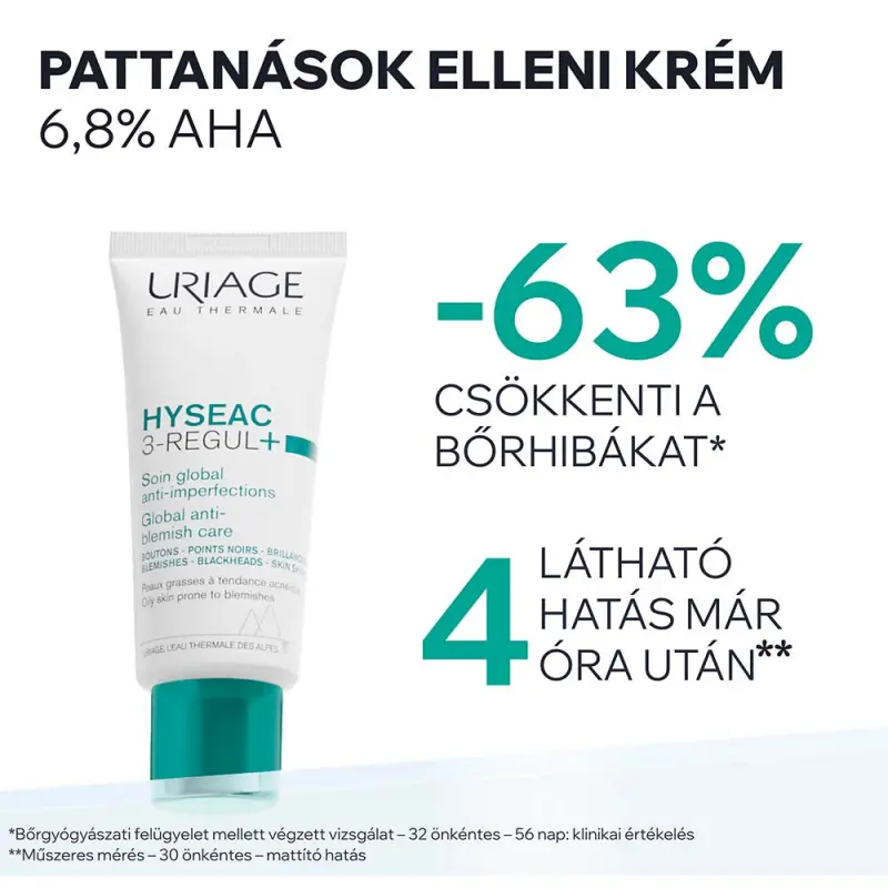 HYSÉAC 3-REGUL+ Krém mitesszerekre és pattanásokra 40 ml