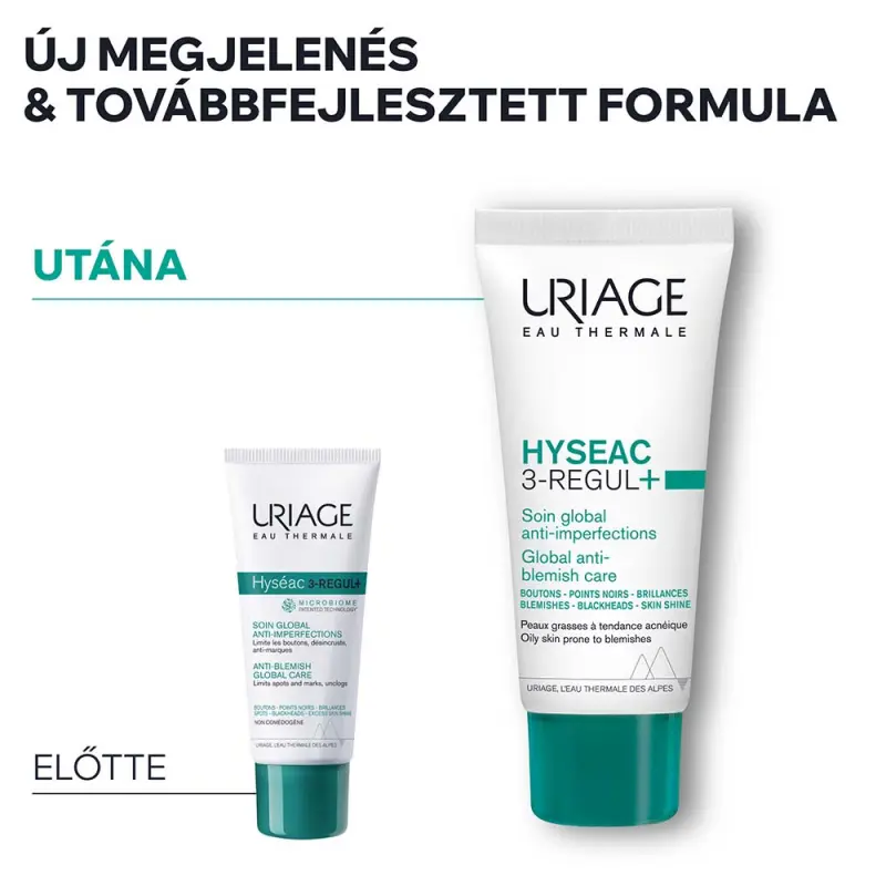 HYSÉAC 3-REGUL+ Krém mitesszerekre és pattanásokra 40 ml