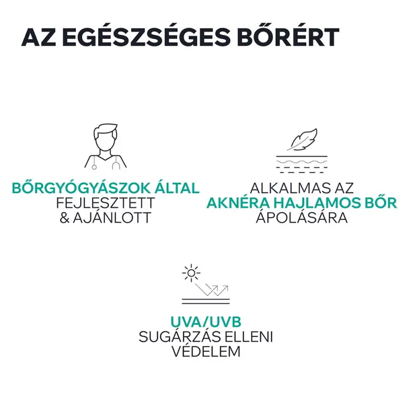 HYSÉAC FLUID SPF50+ mattító fényvédő zsíros bőrre 40 ml