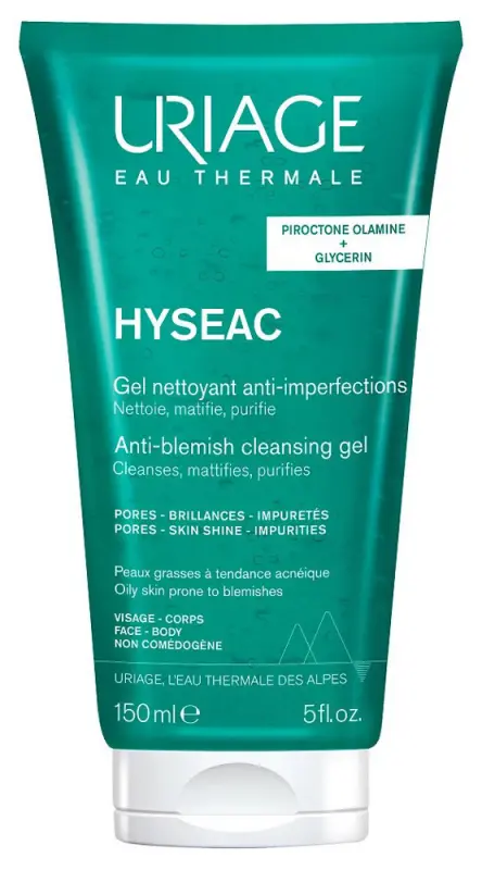 HYSÉAC habzó tisztító gél zsíros bőrre 150 ml