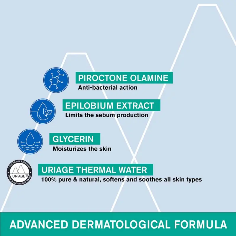HYSÉAC habzó tisztító gél zsíros bőrre 150 ml