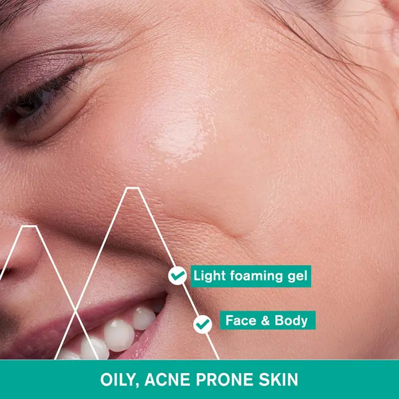 HYSÉAC habzó tisztító gél zsíros bőrre 150 ml