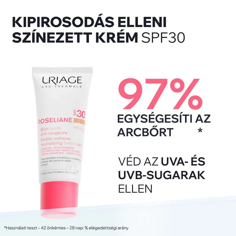 ROSÉLIANE CC Krém SPF30 kipirosodás/rosacea ellen 40 ml
