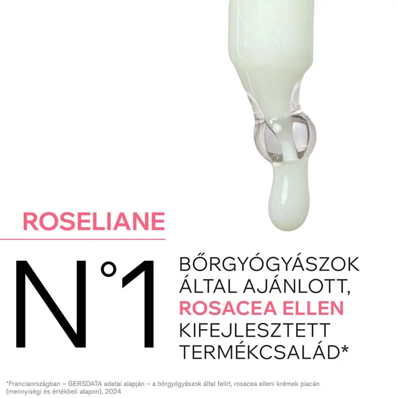 ROSÉLIANE CC Krém SPF30 kipirosodás/rosacea ellen 40 ml