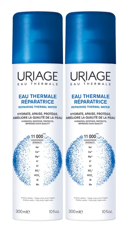 Uriage TERMÁL Termálvíz spray DUOPACK 2x300 ml