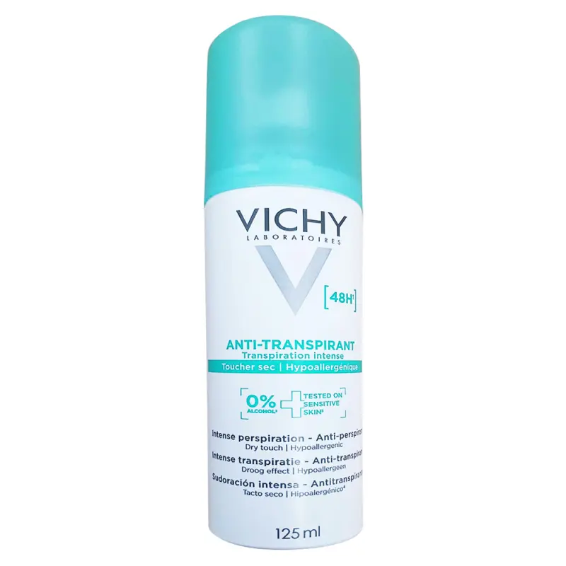 VICHY Izzadságszabályozó dezodor spray 125 ml VICHY Izzadságszabályozó dezodor spray 125 ml