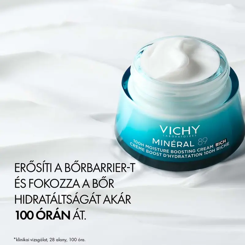 Minéral 89 Akár 100 órás hidratáló arckrém - gazdag állag 50 ml