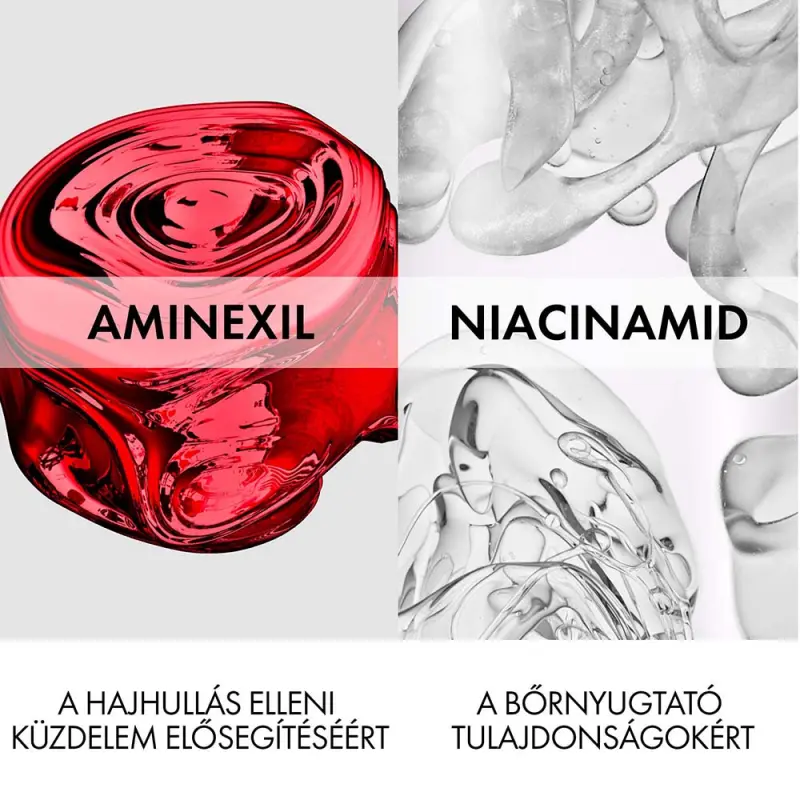 Dercos Energy+ Energiát adó sampon hajhullás ellen utántöltő 400 ml