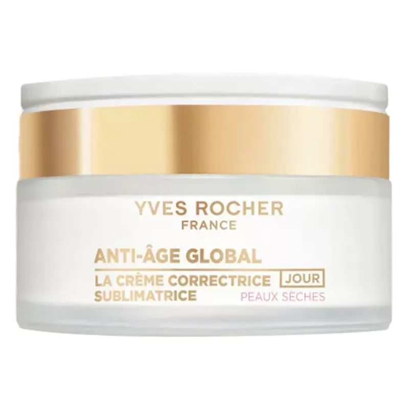 YVES ROCHER Anti-Age Nappali bőrkisimító arcápoló száraz bőrre 50 ml