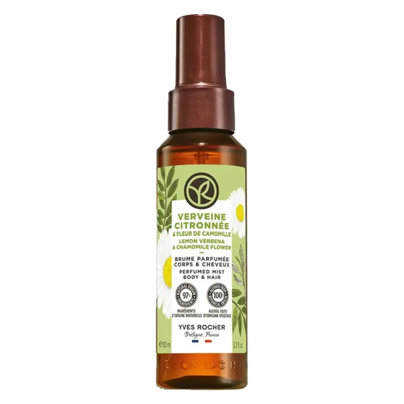 YVES ROCHER Bain De Nature Haj- és testpermet Citromverbéna & Kamilla 100 ml