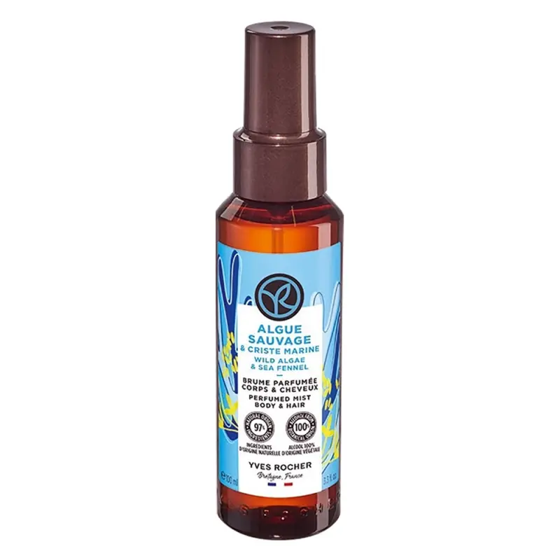 YVES ROCHER Bain De Nature Haj- és testpermet Vad alga & tengeri édeskömény 100 ml