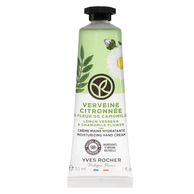 YVES ROCHER Bain De Nature Kézkrém Citromverbéna & Kamilla 30 ml