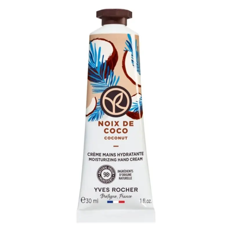 YVES ROCHER Bain De Nature Kézkrém Kókusz 30 ml
