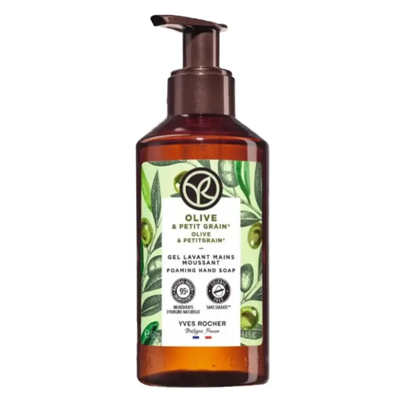 YVES ROCHER Bain De Nature Kézmosó gél Olíva & keserűnarancs 190 ml