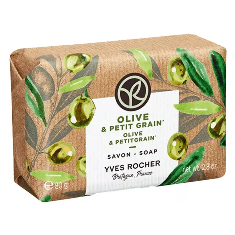 YVES ROCHER Bain De Nature Szappan Olíva & keserűnarancs 80 g