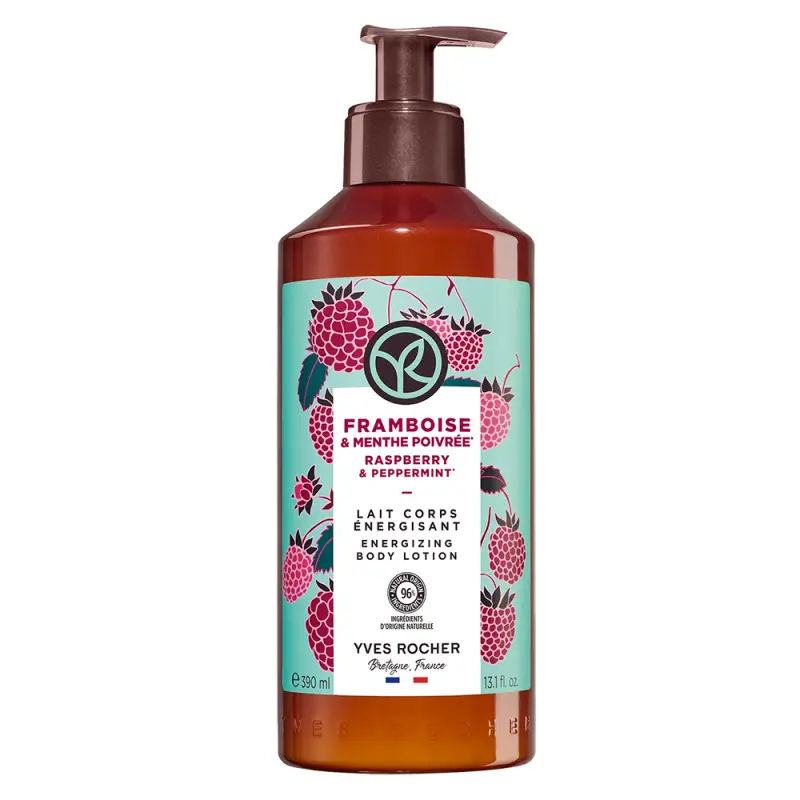 YVES ROCHER Bain De Nature Testápoló Málna & Borsmenta 390 ml