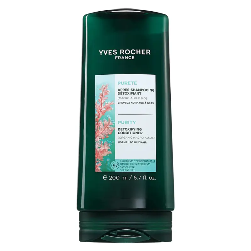 YVES ROCHER Pure Detox Hajbalzsam bio algával 200 ml