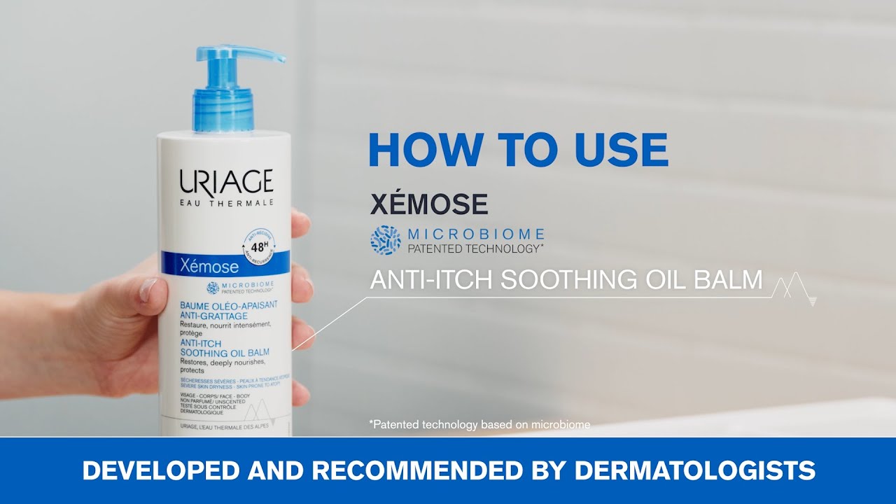 XÉMOSE balzsam rendkívül száraz bőrre használata