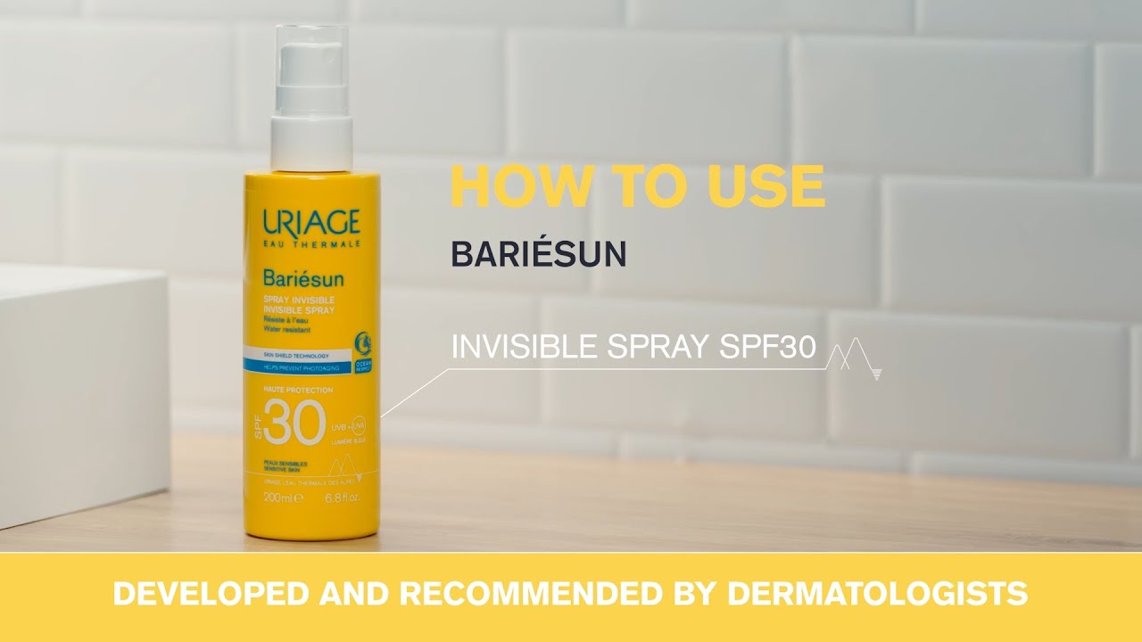 BARIÉSUN Spray SPF 30 használata