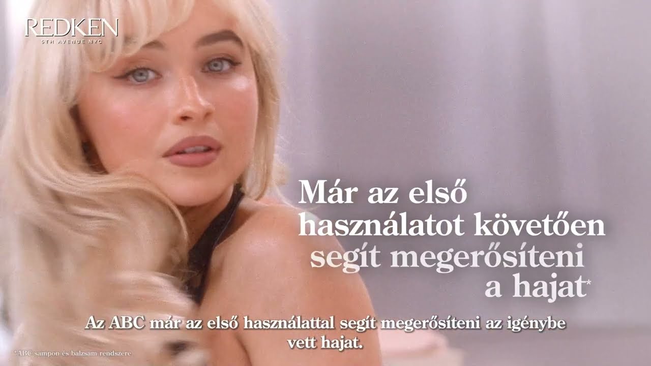 Redken Acidic Bonding Concentrate Sabrina Carpenter ajánlásával