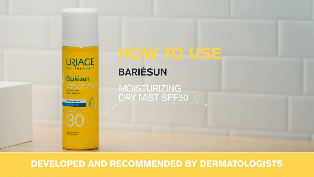 BARIÉSUN Száraz permet SPF30 használata