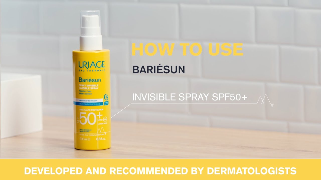 BARIÉSUN Spray SPF 50+ használata