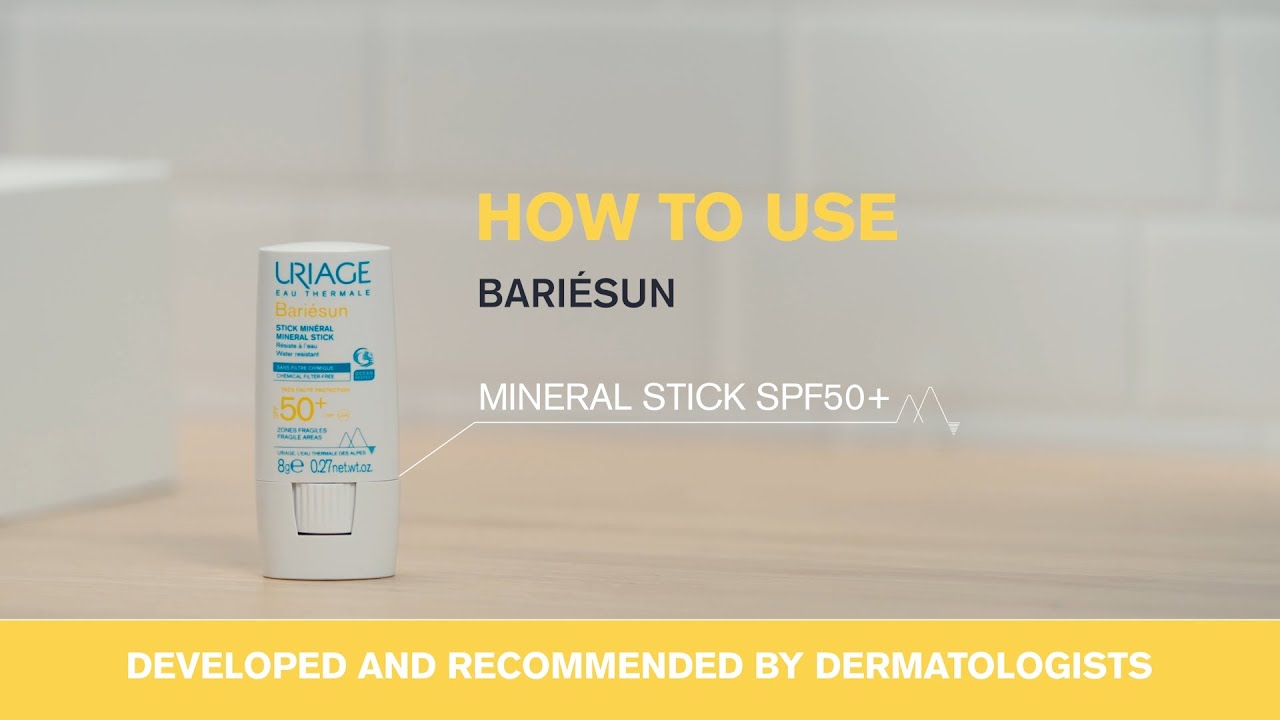 BARIÉSUN Mineral Stift SPF50+ használata